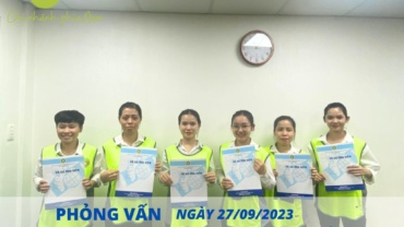 Phỏng vấn đơn tuyển TTS Chế Biến Thực Phẩm ngày 27/09