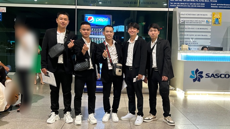 Xin chúc mừng 5 bạn xuất cảnh Đơn In Ấn ngày 5/9/2023