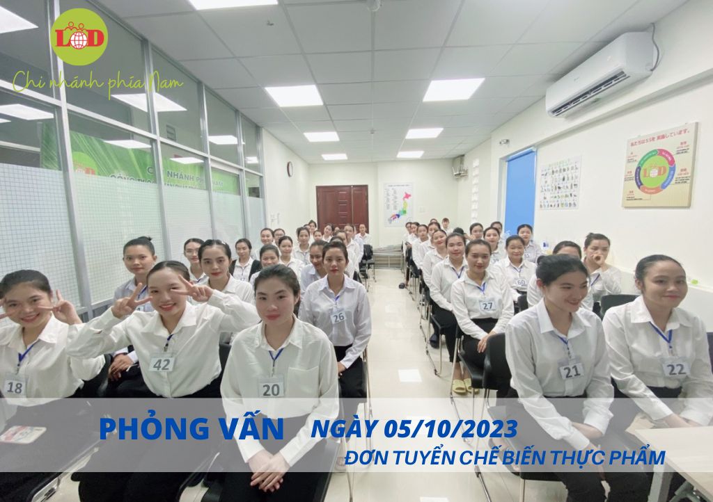 Các bạn ứng viên tham gia phỏng vấn