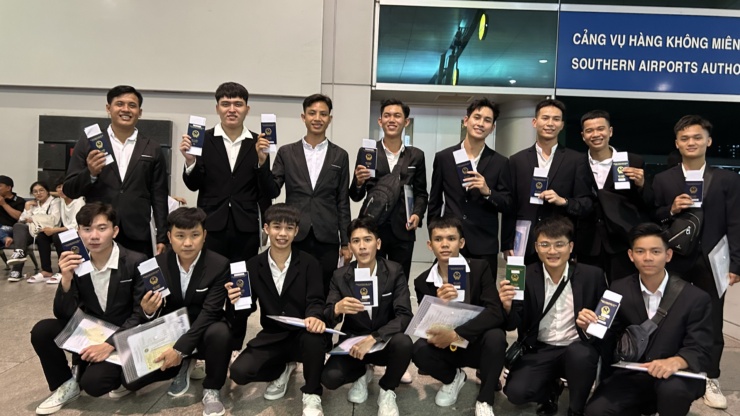 Chúc mừng xuất cảnh đơn Cơ Khí ngày 01/10/2023