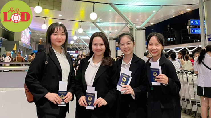 CHÚC MỪNG CÁC BẠN NỮ TTS CHẾ BIẾN THỰC PHẨM ĐÃ CHECK IN TẠI NHẬT VÀO NGÀY 6/11/2023