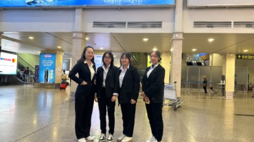 Chúc mừng đoàn hộ lý xuất cảnh ngày 20/12/2023