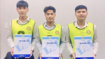 2024年3月23日 食品加工職種の技能実習生の合格者3名