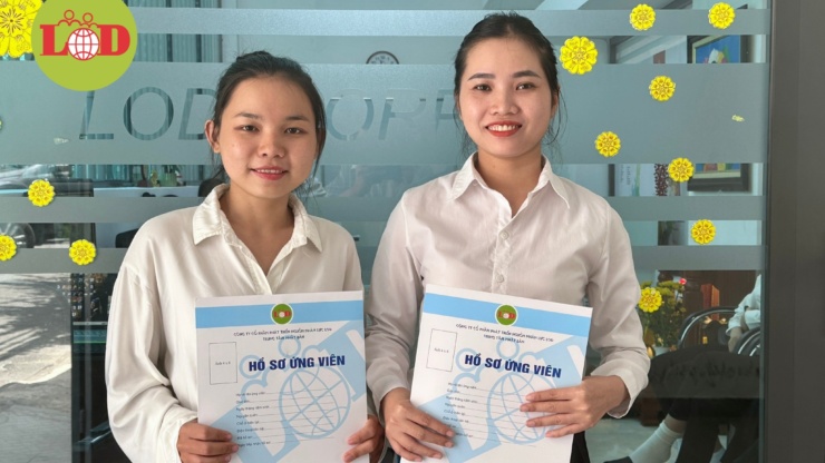 2024年3月25日 、茨城県で金属プレス工職種の技能実習生の合格者2名