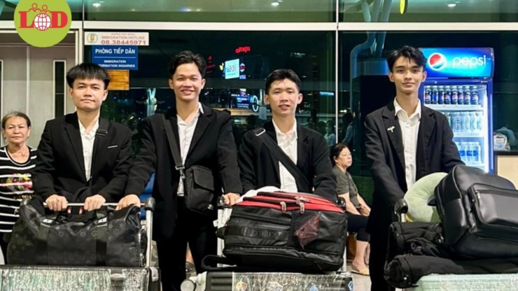 日本へ向けて出国できたことおめでとうございます　2024 年 4 月 10 日