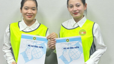 2024年5月9日プレス加工職種の技能実習生の合格者2名