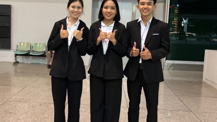 就職のため日本へ出国して自動車整備業界からのLOD学生3名、おめでとうございます