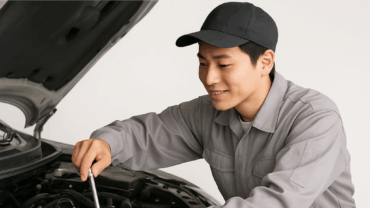 面接に向けた自動車整備トレーニングを実施しました！